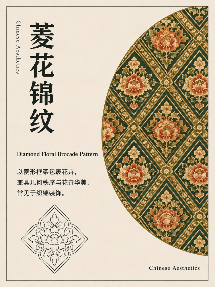 菱花锦纹