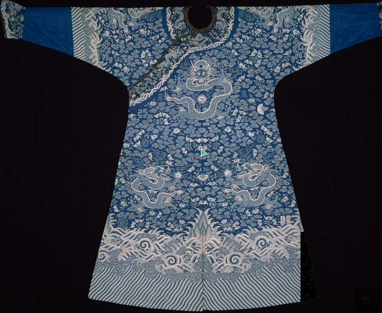 清皇帝吉服袍